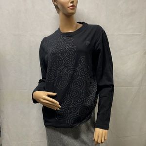 Fila Women's Activewear Black Long Sleeve Top